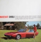 Preview: Maserati Ghibli Modelprogram 1967 Carbrochure (6046)